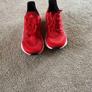 Adidas red mens 10.5 Athletic Sneakers